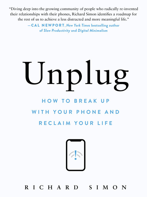 Cover image for Unplug